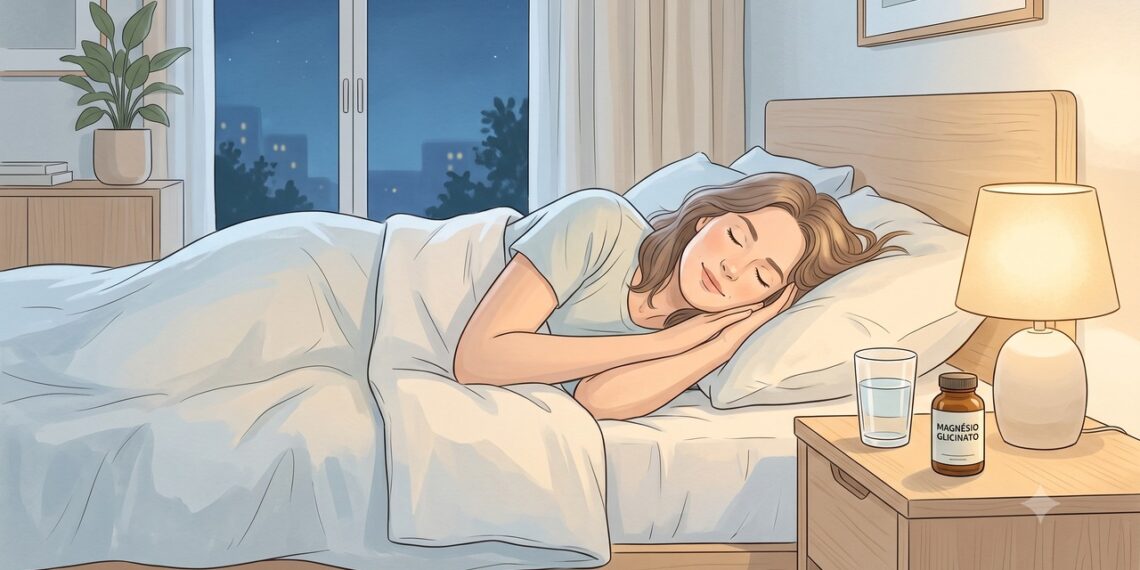 O magnésio glicinato é procurado como apoio ao relaxamento, mas seus efeitos variam entre as pessoas.
