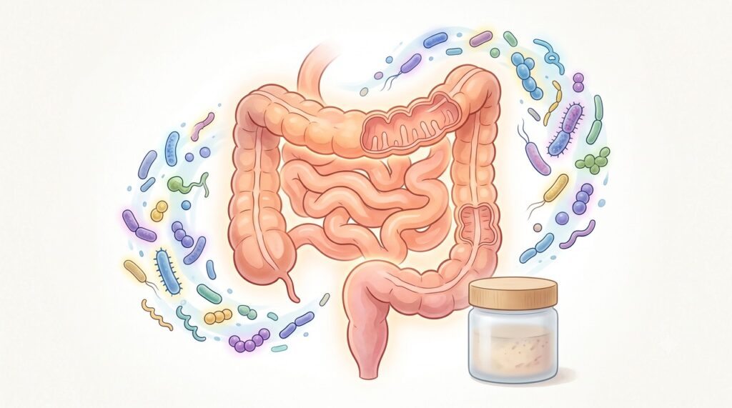 Fermentados e fibras atuam de formas diferentes na microbiota intestinal.
