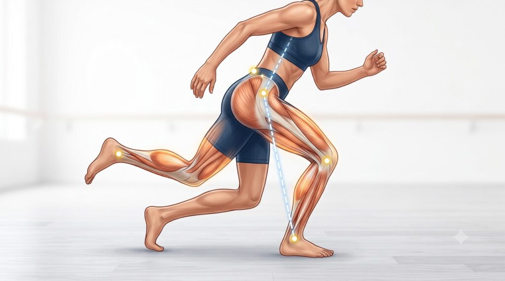 Força muscular, mobilidade e equilíbrio influenciam o desempenho no teste.