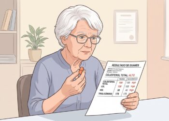 Iniciar estatina após os 75 anos pode beneficiar idosos com maior risco cardiovascular.