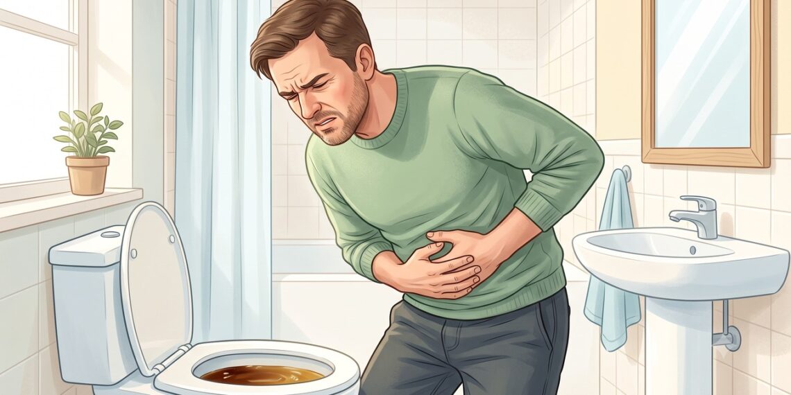 Urina muito escura com dor abdominal e confusão mental pode ser sinal de porfiria.