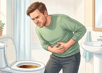 Urina muito escura com dor abdominal e confusão mental pode ser sinal de porfiria.