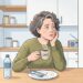 Café depois do almoço pode atrapalhar o sono horas depois em pessoas sensíveis.