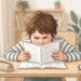 Aproximar o caderno do rosto e apertar os olhos podem ser sinais de miopia infantil.