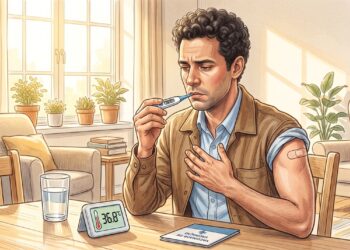 Após a vacina, é importante observar febre, dor abdominal e piora do estado geral.