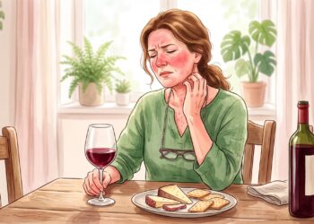 Vinho, queijos curados e embutidos podem desencadear sintomas semelhantes aos de uma alergia.