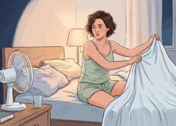 Noites mais quentes dificultam o resfriamento do corpo e podem reduzir o tempo de sono.