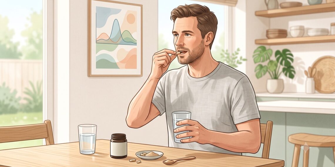 Estudos observaram possíveis efeitos da ashwagandha sobre a testosterona em alguns homens.