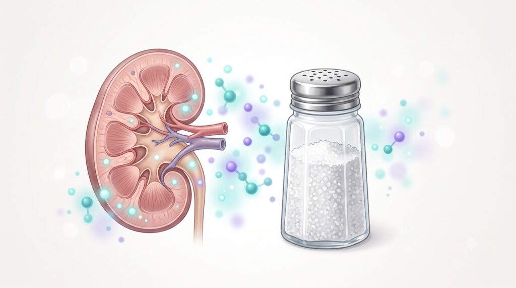 Substitutos do sal com potássio podem ser arriscados quando os rins não eliminam bem o mineral.