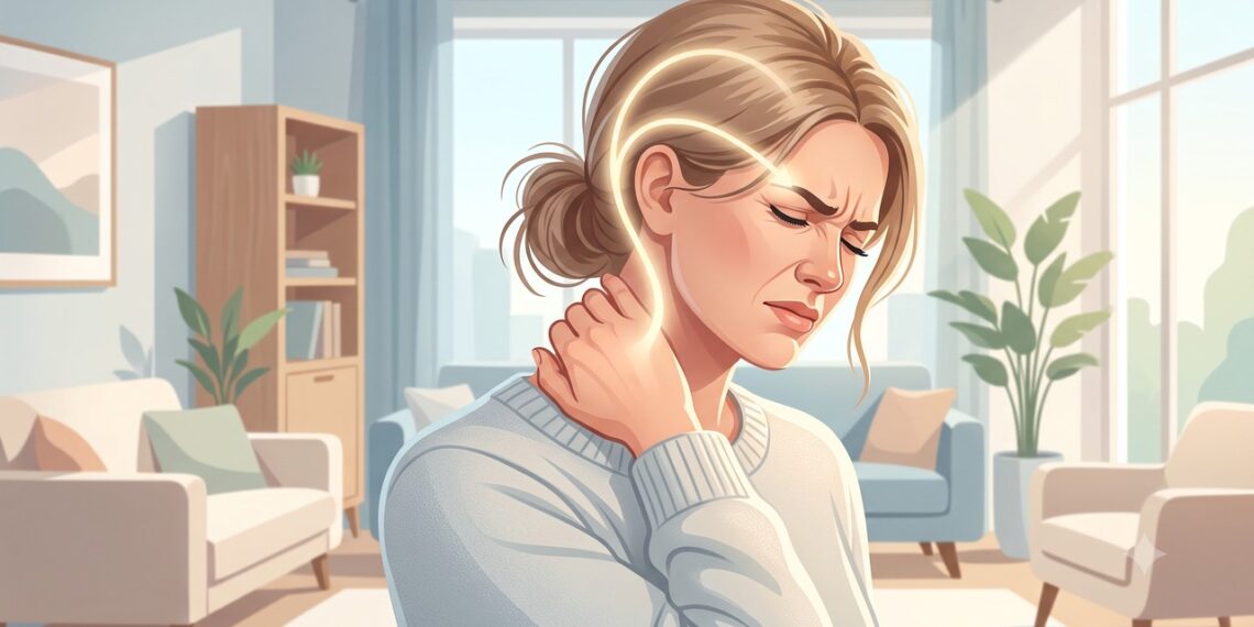 Choques na nuca que irradiam até atrás do olho podem indicar neuralgia occipital.
