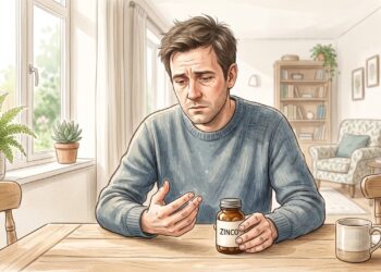 O excesso de zinco pode causar deficiência de cobre, anemia e formigamento.