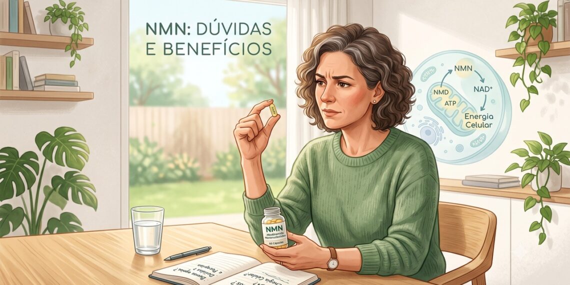 O NMN pode elevar marcadores ligados ao NAD+, mas não há prova de que prolongue a vida.
