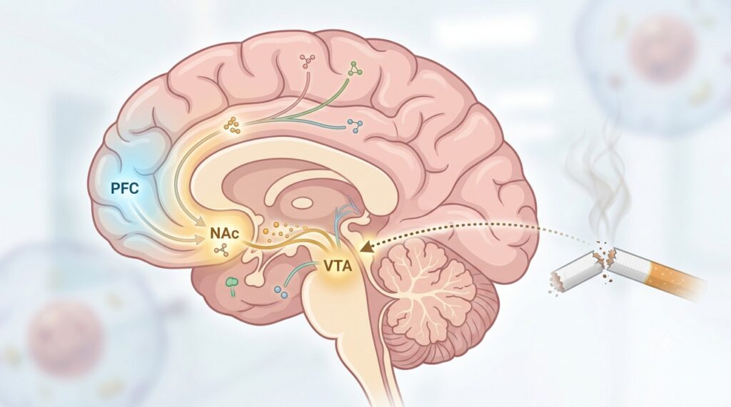 Os agonistas de GLP-1 podem influenciar áreas cerebrais relacionadas ao desejo e à recompensa.