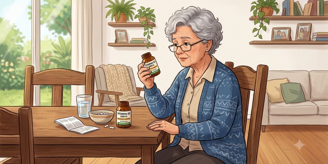 A vitamina D não deve ser usada isoladamente para prevenir quedas sem avaliar a necessidade individual.