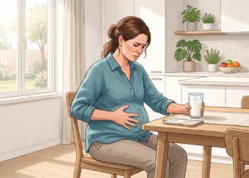 Leite pode causar gases e barriga inchada em pessoas com intolerância à lactose.