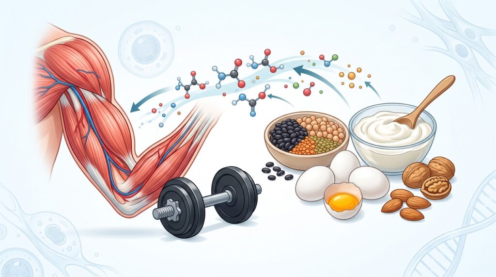 A proteína funciona melhor quando o músculo recebe estímulo do treino de resistência.