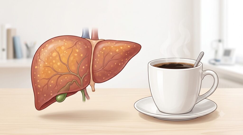 O estudo comparou diferentes tipos de café e risco de fígado gorduroso metabólico.