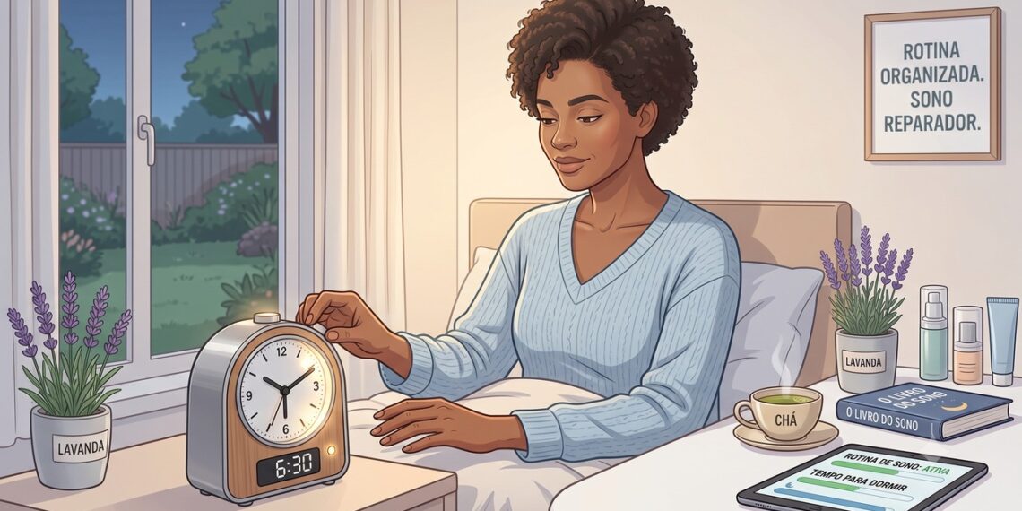 Dormir e acordar em horários consistentes pode ser importante para a saúde ao longo do tempo.