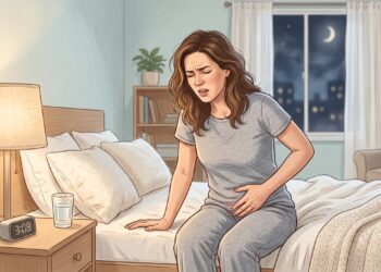 Dor súbita no ânus que acorda à noite e desaparece em minutos pode indicar proctalgia fugaz.