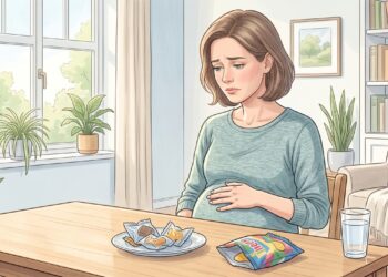 Barriga inchada persistente pode ter relação com alimentação e desequilíbrio da microbiota.