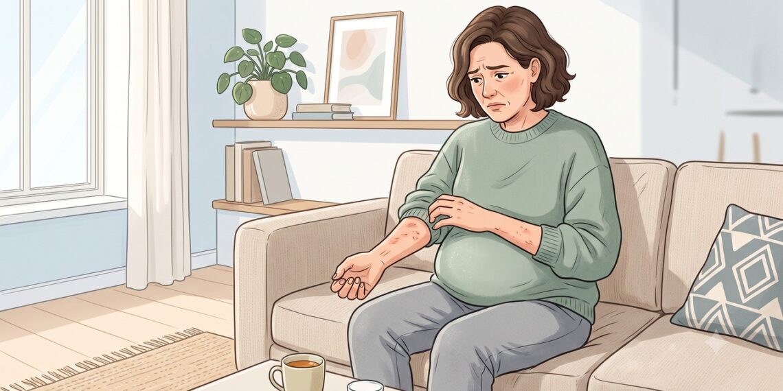 Barriga inchada persistente com coceira na pele pode pedir avaliação do fígado.