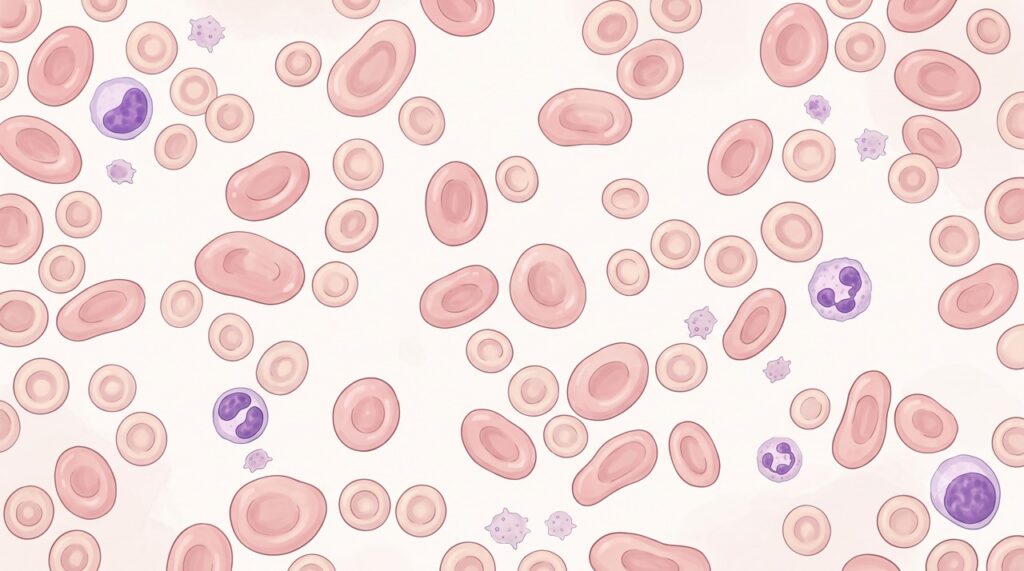 A falta de folato pode prejudicar a formação dos glóbulos vermelhos e causar anemia.
