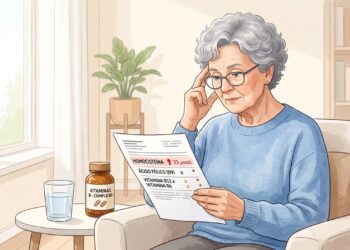 A homocisteína alta pode estar associada ao risco vascular, mas sua redução não garantiu melhora da memória.