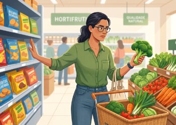 Reduzir ultraprocessados ajuda a construir uma alimentação mais equilibrada.