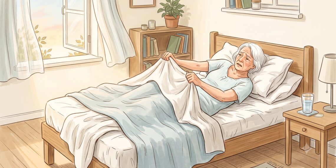 Noites quentes podem pesar mais no sono e na recuperação do corpo após os 65 anos.