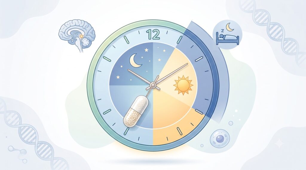 A metanálise estimou melhor resposta com 4 mg cerca de três horas antes do horário desejado para dormir.