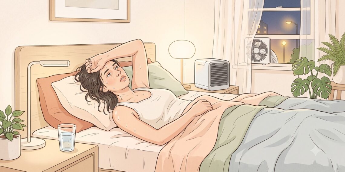 Ondas de calor e insônia antes dos 45 anos podem indicar perimenopausa.