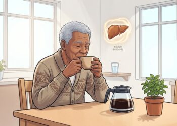 O consumo regular de café foi associado a menor risco de doença hepática gordurosa metabólica.