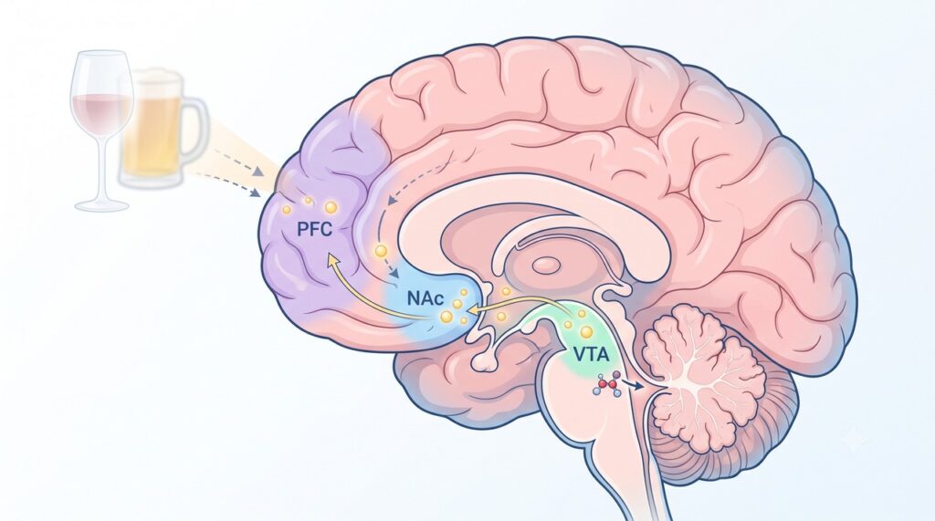 A semaglutida pode influenciar áreas cerebrais relacionadas ao desejo e à recompensa.