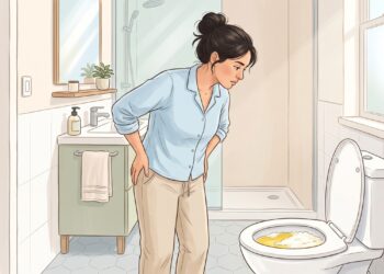 Espuma persistente na urina pode ser um sinal de perda de proteína pelos rins.