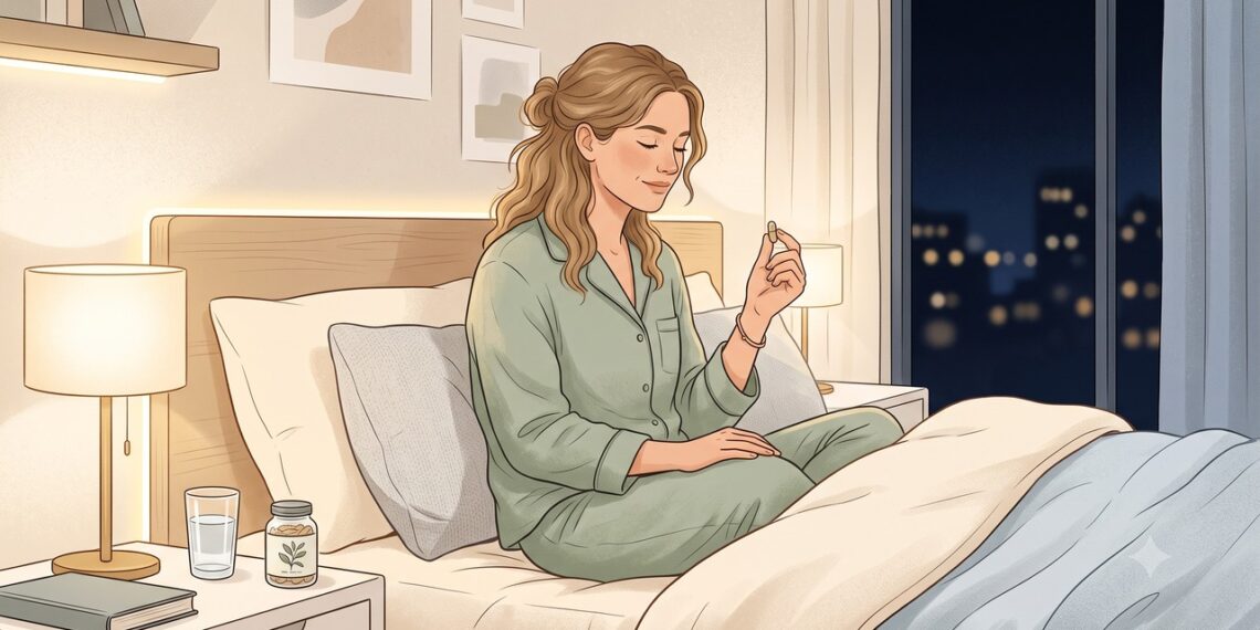 A ashwagandha pode reduzir o cortisol e favorecer o sono de forma gradual em algumas pessoas.