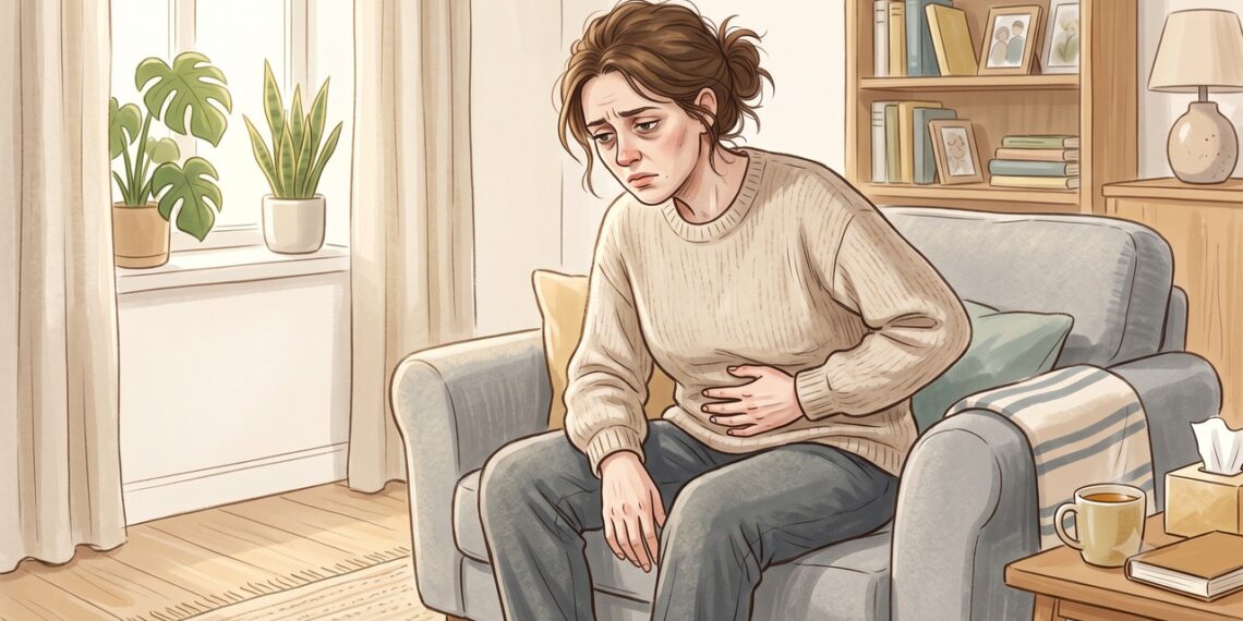 Cansaço e palidez podem acompanhar anemia causada por sangramentos gastrointestinais silenciosos.