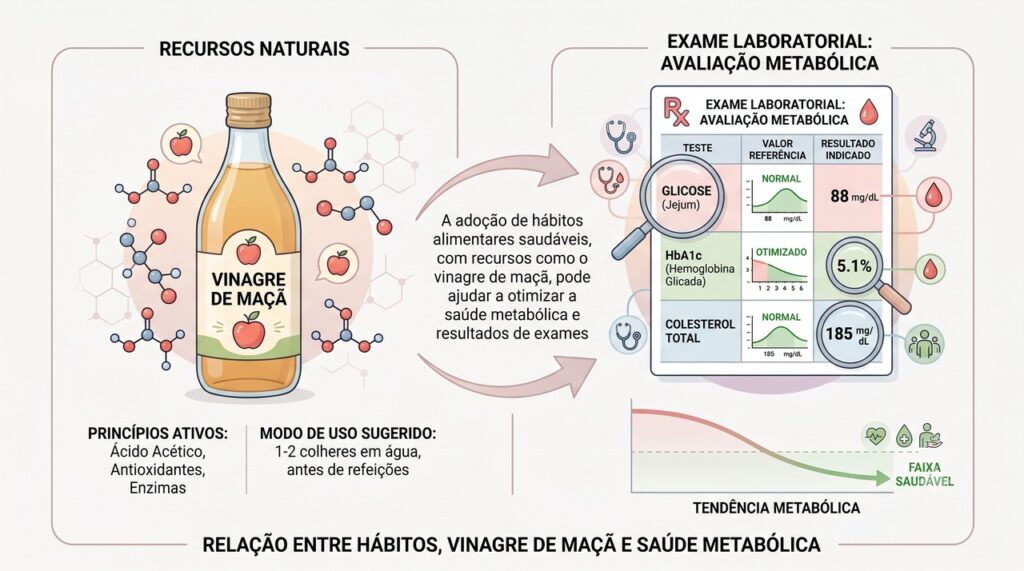 A meta-análise observou queda em glicose de jejum, HbA1c e colesterol total.