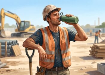 Calor intenso, esforço físico e pouca hidratação podem sobrecarregar os rins durante o trabalho.