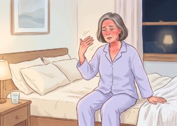 A terapia hormonal pode aliviar ondas de calor e suores noturnos que prejudicam o sono.
