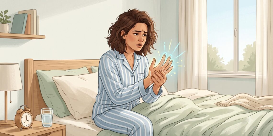 Formigamento e queimação nas mãos ao acordar podem indicar irritação ou compressão dos nervos.