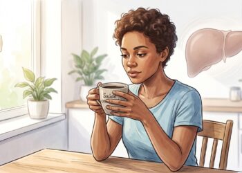 Café sem açúcar pode fazer parte de uma rotina mais favorável ao fígado.