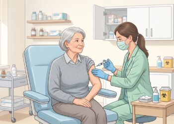 A vacina contra o VSR ajuda a prevenir infecções respiratórias graves em idosos.