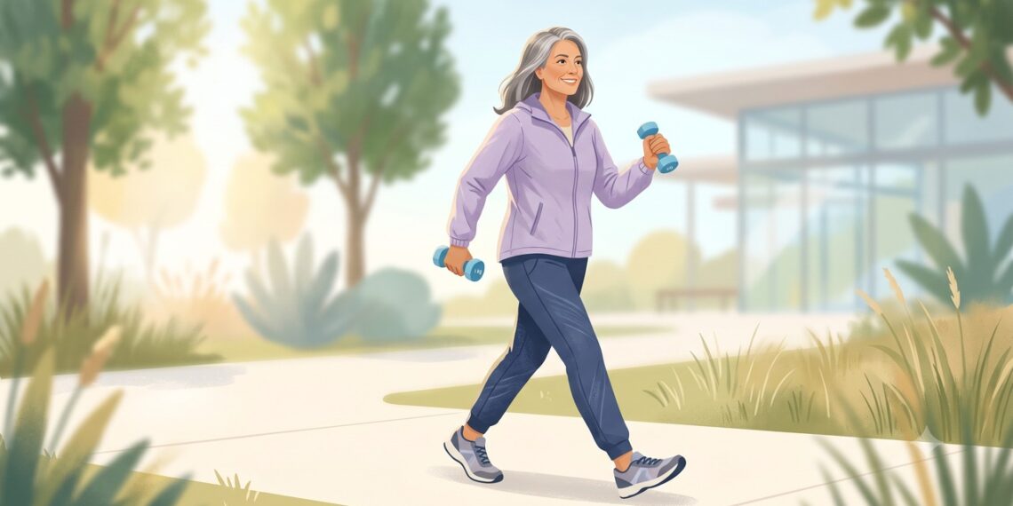 Combinar caminhada e treino de força protege diferentes aspectos da saúde depois dos 50.