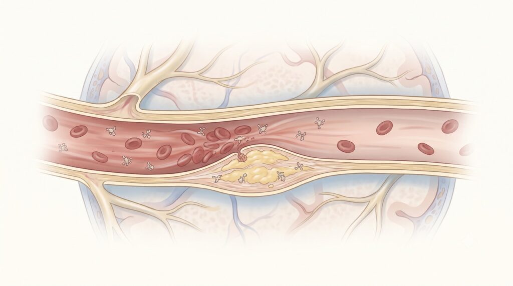 O LDL elevado pode prejudicar a saúde vascular e aumentar a vulnerabilidade do cérebro.