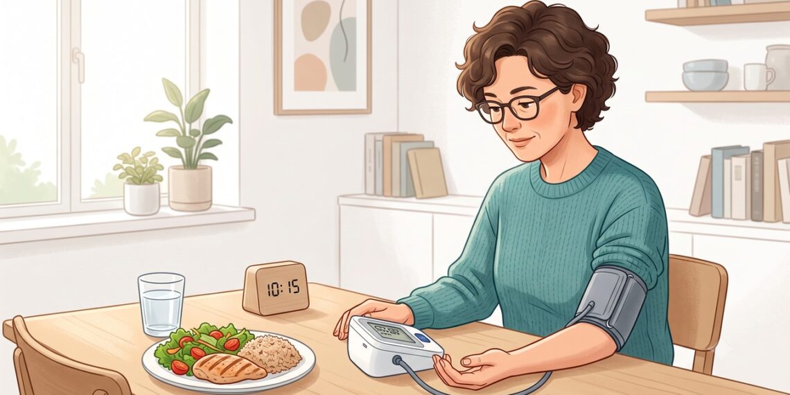 Comer dentro de uma janela de horas pode ajudar modestamente no controle da pressão.