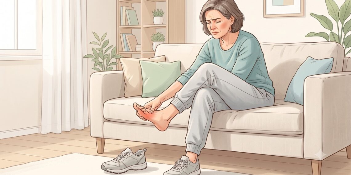Dor em queimação na frente da sola e sensação de pedra no sapato podem indicar neuroma de Morton.