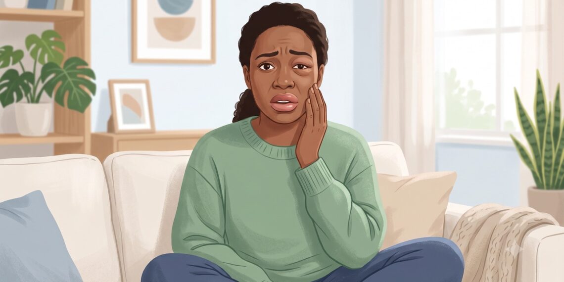Inchaço súbito nos lábios ou pálpebras, mesmo sem coceira, pode indicar angioedema.