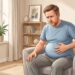 Barriga inchada persistente merece avaliação, especialmente quando há fatores de risco metabólico.