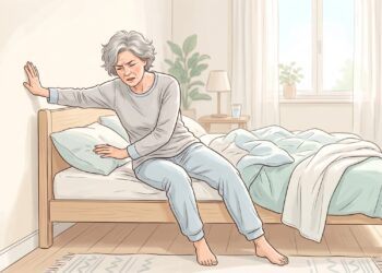 Tontura e visão escura ao se levantar podem ser sinais de hipotensão ortostática.