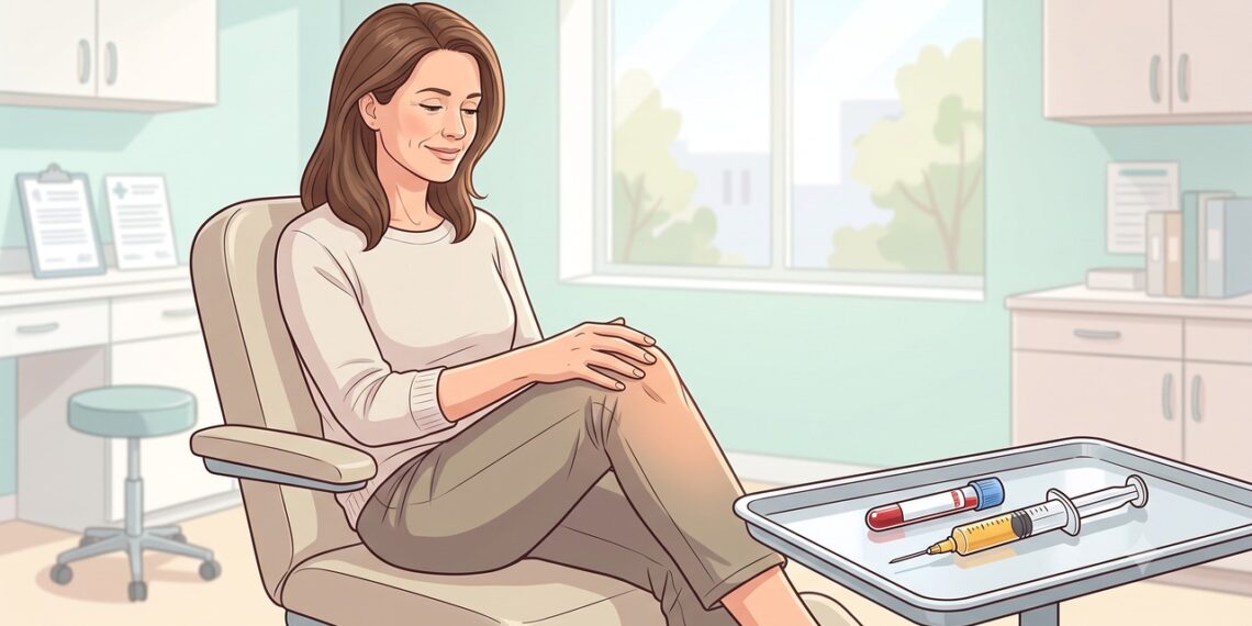 O PRP usa componentes do próprio sangue e pode aliviar sintomas da osteoartrite do joelho em alguns pacientes.